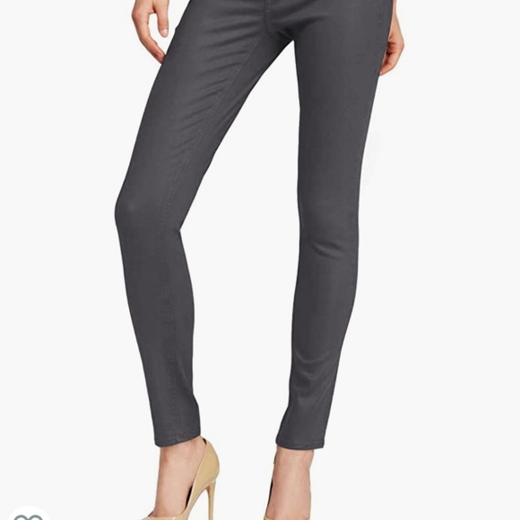 Elie Tahari 29 Audrey faux leather gray leggings - Picture 15 of 15
